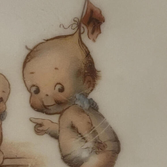 Kewpie Dish Germany Rose O’Neill Germany Stamped Kewpie Early 20th Century - Picture 9 of 9